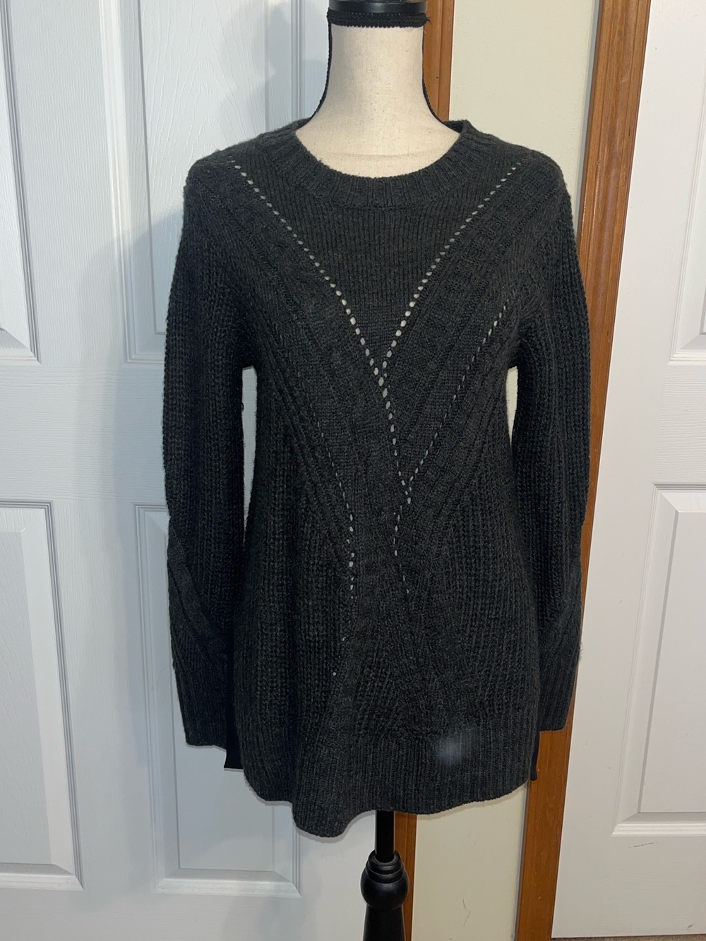 Thakoon Grey Crewneck Sweater